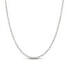 Thumbnail Image 1 of Solid Elongated Link Chain Necklace Sterling Silver 3.2mm 22"