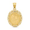 Thumbnail Image 1 of Polished Leo Zodiac Charm 14K Yellow Gold