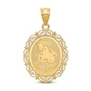 Thumbnail Image 1 of Polished Capricorn Zodiac Charm 14K Yellow Gold