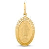 Thumbnail Image 1 of Polished Round Medal Charm 14K Yellow Gold