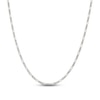 Thumbnail Image 1 of Solid Figaro Chain Necklace Sterling Silver 14" 2.85mm