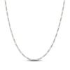 Thumbnail Image 1 of Solid Figaro Chain Necklace Sterling Silver 20" 2.85mm