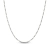 Thumbnail Image 1 of Solid Figaro Chain Necklace Sterling Silver 22" 2.85mm