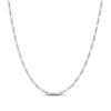 Thumbnail Image 1 of Solid Figaro Chain Necklace Sterling Silver 24" 2.85mm