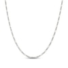 Thumbnail Image 1 of Solid Figaro Chain Necklace Sterling Silver 26" 2.85mm
