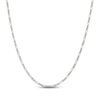Thumbnail Image 1 of Solid Figaro Chain Necklace Sterling Silver 30" 2.85mm