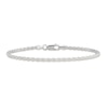 Thumbnail Image 1 of Solid Rope Chain Bracelet Sterling Silver 9" 2.5mm
