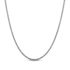 Thumbnail Image 1 of Solid Rope Chain Necklace Sterling Silver 18" 2.25mm
