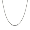 Thumbnail Image 0 of Solid Rope Chain Necklace Sterling Silver 20" 2.25mm