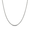 Thumbnail Image 1 of Solid Rope Chain Necklace Sterling Silver 20" 2.5mm