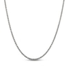Thumbnail Image 1 of Solid Rope Chain Necklace Sterling Silver 24" 2.5mm