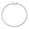 Thumbnail Image 1 of Solid Diamond-Cut Rope Chain Bracelet Sterling Silver 8" 2.25mm