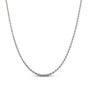 Thumbnail Image 1 of Solid Rope Chain Necklace Sterling Silver 16" 2.25mm