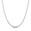 Thumbnail Image 1 of Solid Rope Chain Necklace Sterling Silver 22" 2.25mm