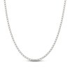 Thumbnail Image 1 of Solid Open Link Chain Necklace Sterling Silver 18" 3.2mm