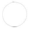 Thumbnail Image 2 of Solid Paperclip Necklace 14K White Gold 24" 1.3mm
