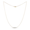 Thumbnail Image 0 of Solid Paperclip Necklace 14K Yellow Gold 20" 1.3mm