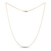 Thumbnail Image 1 of Solid Paperclip Necklace 14K Yellow Gold 20" 1.3mm