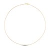 Thumbnail Image 1 of Solid Paperclip Necklace 14K Yellow Gold 20" 1.3mm