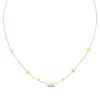 Thumbnail Image 1 of Polished Disc Necklace 14K Yellow Gold 18"