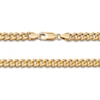 Thumbnail Image 2 of Hollow Curb Necklace 14K Yellow Gold 24" 5.1mm