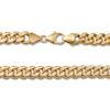 Thumbnail Image 1 of Curb Necklace 14K Yellow Gold 24" 7MM