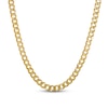 Thumbnail Image 0 of Solid Flatwire Curb Link Necklace 10K Yellow Gold 24" 8.7mm