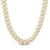 Thumbnail Image 0 of Curb Chain Necklace 10K Yellow Gold 22" 11.3mm