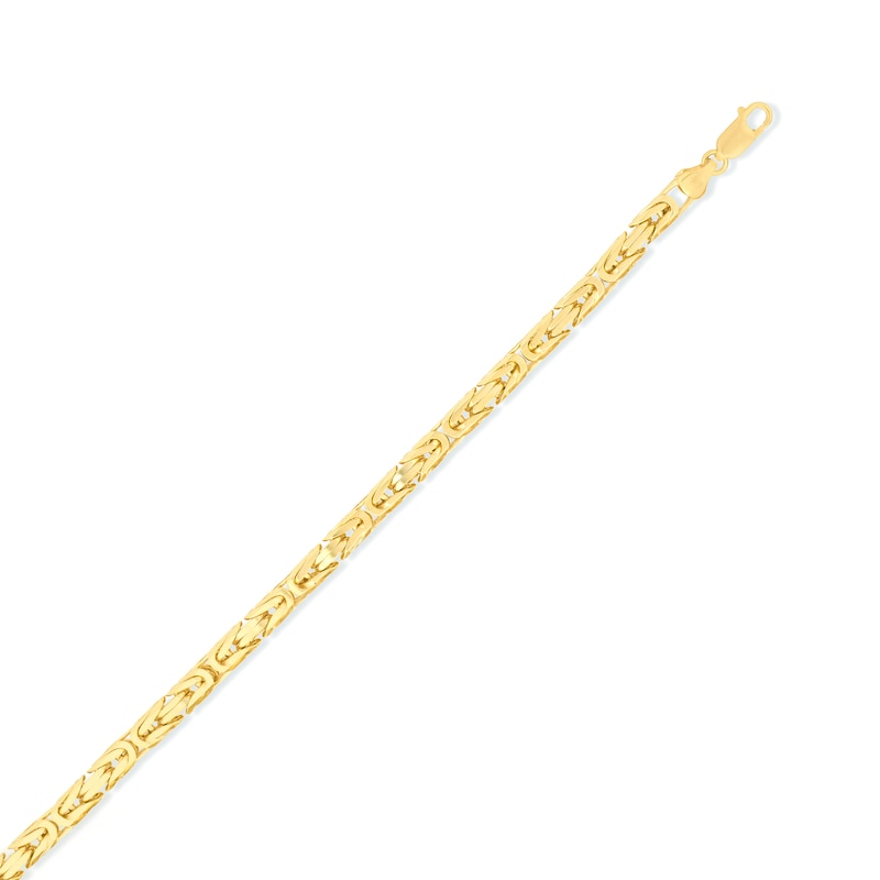Main Image 2 of Solid Byzantine Chain Necklace 14K Yellow Gold 26" 5.65mm