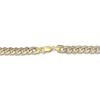 Thumbnail Image 3 of Hollow Diamond-Cut Curb Chain Necklace 10K Yellow Gold 24" 9.4mm