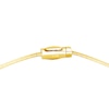 Thumbnail Image 3 of Solid Reversible Omega Chain Necklace 14K Yellow Gold/Sterling Silver 16" 3mm
