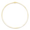 Thumbnail Image 1 of Solid Reversible Omega Chain Necklace 14K Yellow Gold/Sterling Silver 16" 5mm