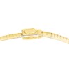 Thumbnail Image 3 of Solid Reversible Omega Chain Necklace 14K Yellow Gold/Sterling Silver 16" 5mm
