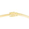 Thumbnail Image 3 of Solid Reversible Omega Chain Necklace 14K Yellow Gold/Sterling Silver 18" 5mm