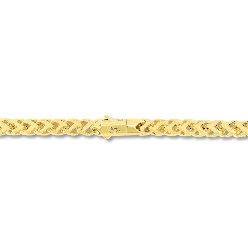 Diamond Rondo Chain Necklace 1-1/2 ct tw Round 10K Yellow Gold