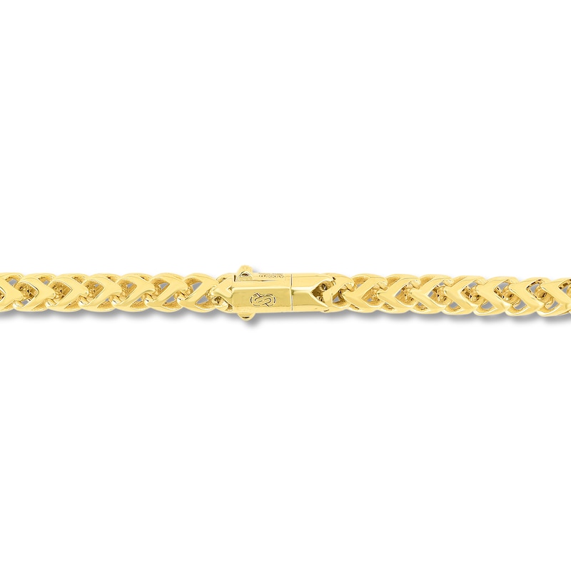 Main Image 2 of Diamond Rondo Chain Necklace 1-1/2 ct tw Round 10K Yellow Gold