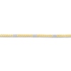 Thumbnail Image 3 of Diamond Rondo Chain Necklace 1-1/2 ct tw Round 10K Yellow Gold
