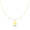 Thumbnail Image 1 of Star Necklace 14K Yellow Gold 18"