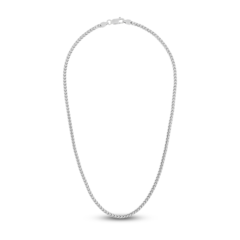 Main Image 1 of 1933 by Esquire Solid Foxtail Link Chain Necklace Sterling Silver 22" 4.5mm