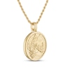 Thumbnail Image 2 of 1933 by Esquire Men's Zeus Amulet Necklace 14K Yellow Gold-Plated Sterling Silver 24"