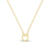 Thumbnail Image 1 of Hollow Rolo Chain Necklace 14K Yellow Gold 20" 3.75mm