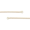 Thumbnail Image 2 of Hollow Rolo Chain Necklace 14K Yellow Gold