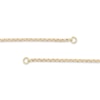 Thumbnail Image 2 of Hollow Rolo Chain Necklace 14K Yellow Gold