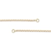 Thumbnail Image 2 of Hollow Rolo Chain Necklace 14K Yellow Gold 20" 3.75mm