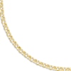 Thumbnail Image 4 of Hollow Rolo Chain Necklace 14K Yellow Gold