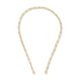 Paperclip Necklace 14K Yellow Gold 20&quot;