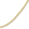 Thumbnail Image 2 of Hollow Paperclip Necklace 14K Yellow Gold 20"