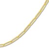 Thumbnail Image 2 of Hollow Paperclip Necklace 14K Yellow Gold 20" 5.1mm