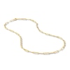 Thumbnail Image 1 of Hollow Paperclip Y Necklace 14K Yellow Gold 24" 3.95mm