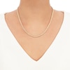 Thumbnail Image 2 of Double Row Hollow Rope Chain 10K Yellow Gold 18"